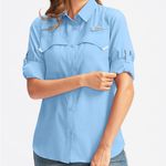 NWT Pudolla Women’s‎ UPF 50+ Long Sleeve Hiking/Fishing Shirt Photo 1