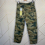 Free People ‎ Remy Camouflage Pants in Moss Green Photo 7