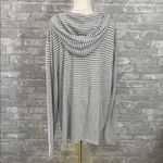 Treasure & Bond  Heather Gray Striped Top Photo 2