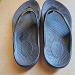 Oofos Sandals Black Size 7 Photo 7