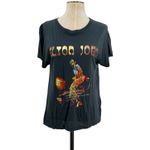 Anthropologie  Letluv Elton John‎ Graphic Tee Band Music Gray Size XS Photo 2