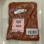 Madewell NWT WARM UMBER BOW EMBROIDERED CREWNECK SWEATSHIRT Photo 1