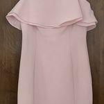 Karl Lagerfeld Paris Blush Pink Bodycon Ruffle Spaghetti Straps Dress, size 2 Photo 6