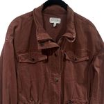 Michael Stars ‎ Ingrid Utility Jacket in Color Rust Women’s Size M Photo 4