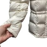 Lauren Ralph Lauren down puffer jacket. Off white. Size Large Photo 11