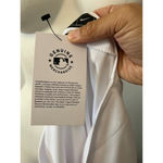 Nike Nwt San Francisco Giants V neck button down White orange Jersey, Size L Photo 3