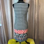 Mario Serrani Size 2 Geometric Print Mid Length Dress Photo 5