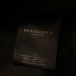 Burberry London Black Leather Bomber with Fur Hood Photo 8