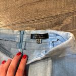 Blue Blush  Asymmetrical Denim Skort Photo 2