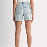Everlane The Cheeky Short in Light Indigo, Size 27 Photo 3