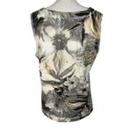 Chico's Chico’s SZ 2 (Large) 2-fer Top Jacket Floral Button-Up Long Sleeve Stretch Multi Photo 7