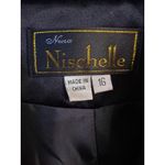 Nischelle 2 Piece Dress Suit with Sleeveless Dress Beaded Flower Top‎ Size 16 Black Photo 9