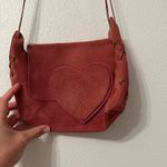 Gucci SS 2002  by Tom Ford Pink Suede Heart Flap Shoulder Bag Photo 2