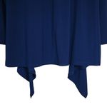Clara Sun Woo Women's L Navy Blue Draped Open Front Cardigan Size L Photo 5