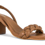 Kaanas  Revolve Mistico Sandal Heel in Cafe Brown Size 9 Photo 0