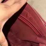Badgley Mischka  Elegant Burgundy Tote Bag NWT Photo 10