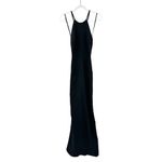 Mac Duggal  Black High Neck Gown Maxi Criss Cross Back Size 2 Photo 1