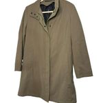 London Fog  Ladies Army Green Zip Up Casual Trench Coat/Jacket Size Small Regular Photo 2