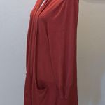 Love Ellie Crimson long sleeve stretchy cardigan sweater Red Size M Photo 2