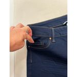 Workshop Republic Clothing WORKSHOP Republic Jeans Sz 10 Dark Blue Skinny Ankle Stretch Contrast Stitching Photo 5