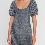 Faithfull the Brand New with tags  Constantia Mini Dress Gingham Navy S/4 y2k Photo 0