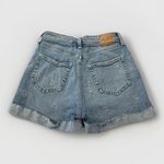 Hollister  Denim Blue Floral Boho Daisy‎ Embroidered Cutoff Jean Shorts 25 0/1 Photo 7