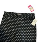 Vince Camuto Black and White Floral Polka Dot Leggings Photo 2