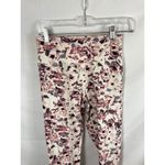 Marika Floral Patterned Athletic Leggings Size Medium Pink Photo 1
