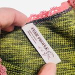 Free People  Women's Green and Pink Dress size Lg. Photo 5