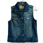 Skies Are Blue  Jean Vest Photo 0