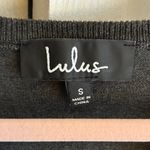 NWT! Lulus Gray Short Sleeve Sweater Dress – Size Small Photo 1