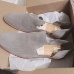 Dolce Vita D’Orsay Flats Kanon Perforated Suede Grey Shoes Size 10 New with Box Photo 5