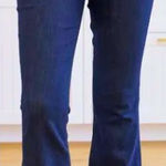 Frank & Eileen Flannigan Flare Leg Jeans Dark Blue Size 29 NWOT Photo 0