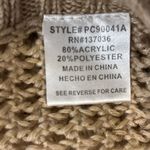 Lovemarks Elegant  Beige Open-Knit Cardigan Size M Photo 14