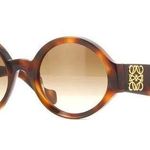 Loewe NIB  Story Round Frame Tortoiseshell Acetate Sunglasses Photo 0