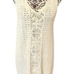 ZARA  White Crochet Knit Mini Dress Photo 0