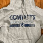 Fanatics  Dallas Cowboys Hoodie Sweatshirt Grey Women’s Small Photo 2