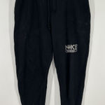 Nike Sportswear Swoosh Fleece Joggers Sweatpants Tapered DR5615-010 Womens Large Photo 0