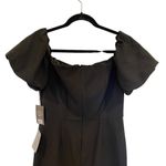 Vince Camuto Off The Shoulder Black Cocktail Dress Photo 6