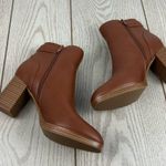 Giani Bernini Women's Trumann Memory Foam Block Heel Dress Booties 9.5M Cinnamon Photo 4