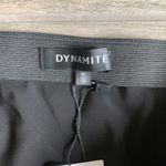 Dynamite jupe maxi satin slip skirt in jet black Photo 1