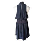 NWT, CINQ À SEPT Fern Sleeveless Mini Dress, Navy, Sz XL Blue Photo 8