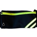 NWOT Black & Yellow Belt Phone Bag Photo 0