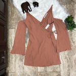 Lovers + Friends Wrap Cold Shoulder Love Letter Photo 4