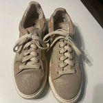 OTBT Women’s Size 8.5 Normcore Tan Lace Up Sneakers Photo 1