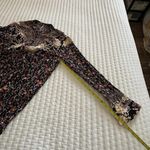 Free People  Wildflower Fields Tunic Shirt Boho Multi Color Flowy Top Sz S Small Photo 5