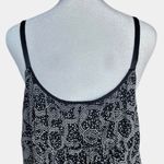 Oscar de la Renta Vtg Pink Label Black And White Lingerie Lace Slip Dress Photo 4