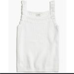 J.Crew  Ruffle Crochet Summer Sweater sz XL Photo 3