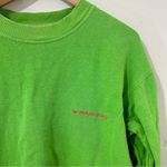 Vintage Armani jeans stone washed green crewneck size medium Pink Photo 1