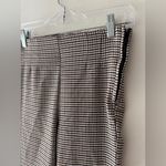 ZARA Women's Houndstooth Stretch Ankle Pants Photo 2